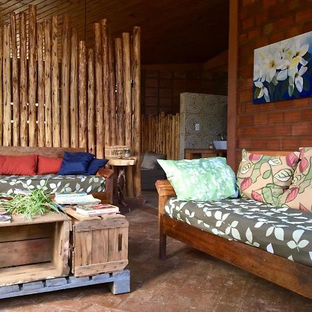 Chalé Bali Villa Cunha Bagian luar foto